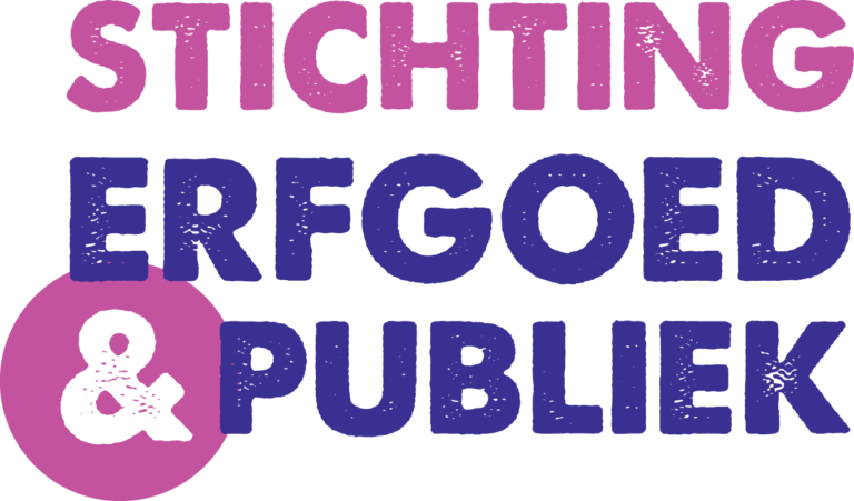 Logo stichting Erfgoed en Publiek